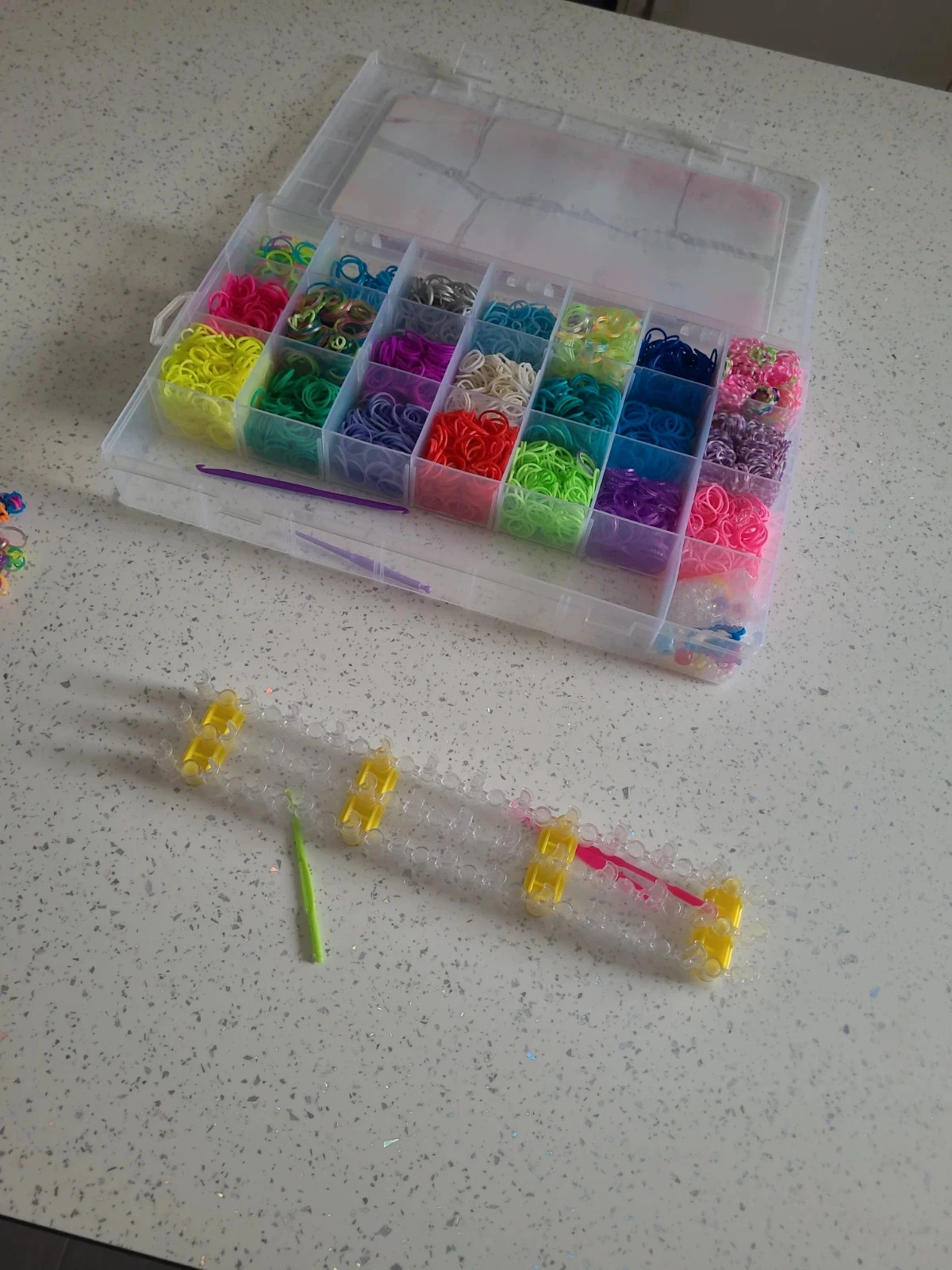 Kit de criação de pulseiras Rainbow loom – photo 5